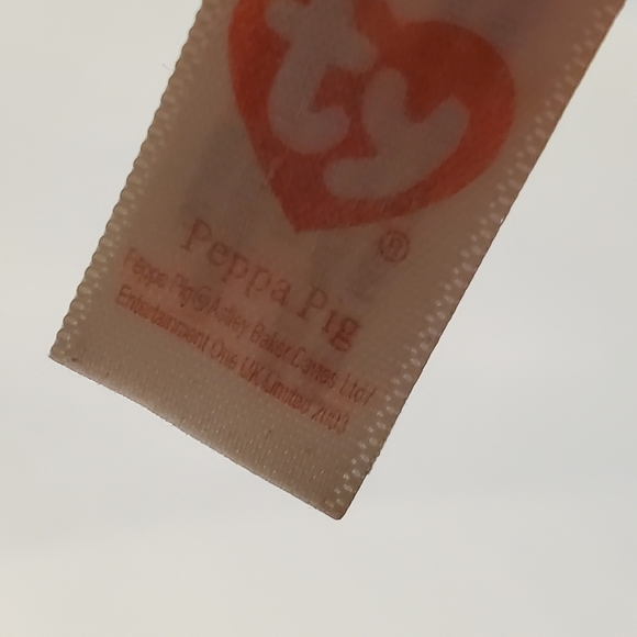 Peppa Pig 4.5" Teenie TY 2003 plush stuffed animal stocking stuffer cuddle toy - Picture 7 of 8